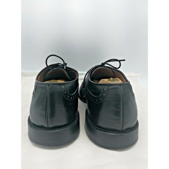 Allen Edmonds‎ Birmingham Black Leather Wingtip Brogue Oxford Shoes Men size 9 D main image 4